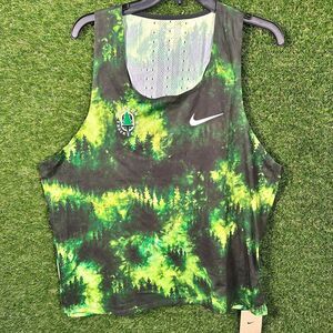 Nike Oregon Track Club Aeroswift Running Singlet Forest Green Men’s XL NWT